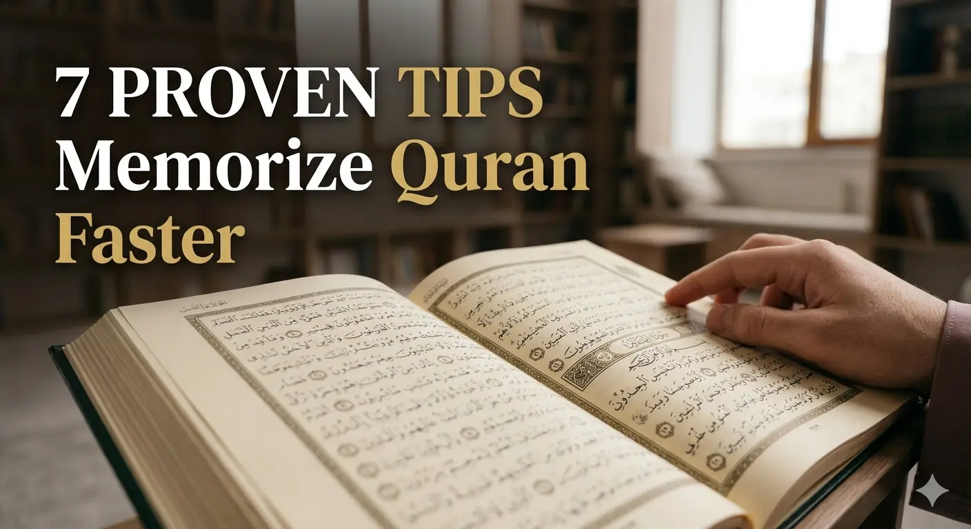 Proven Tips to Memorize the Quran Faster (A Step-by-Step Guide)