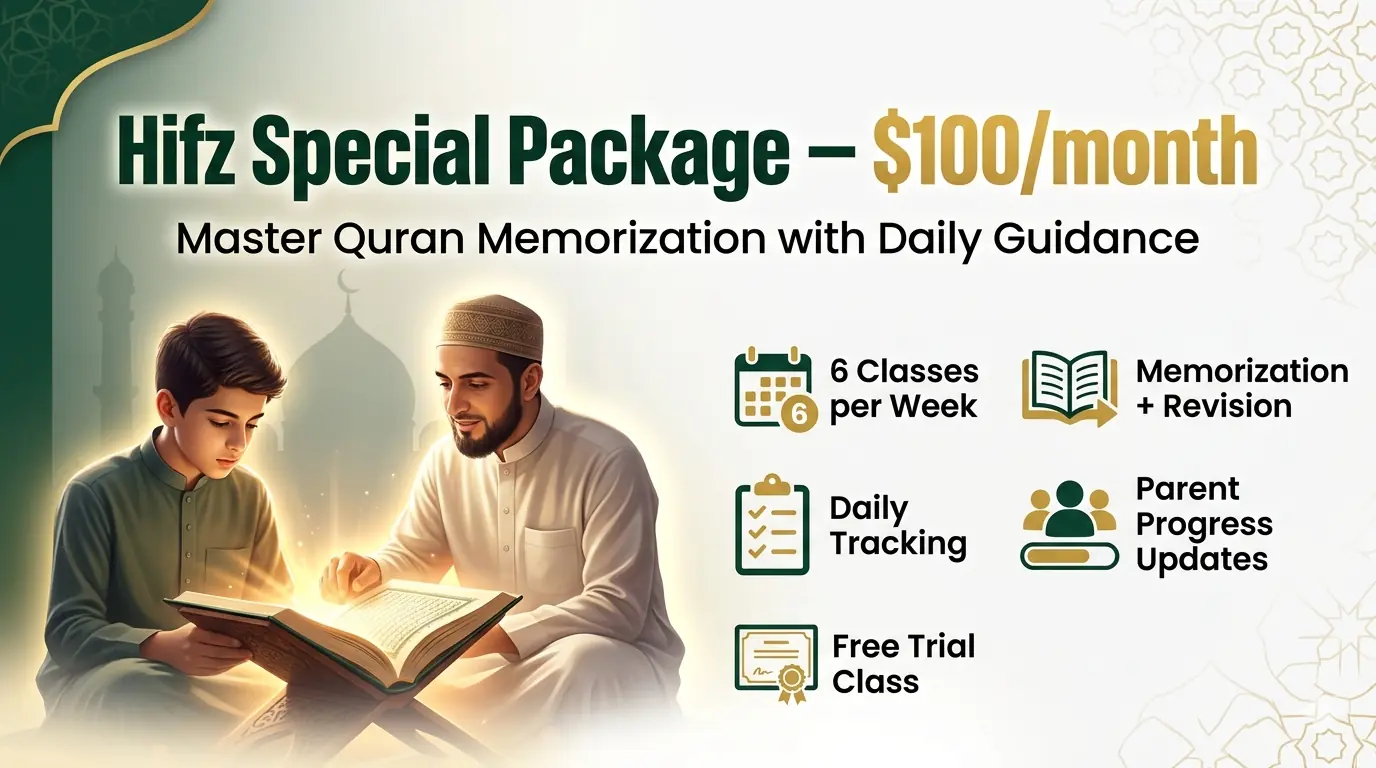 Hifz Special Course – Quran Memorization Program